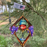 Recycled Paper/ Birch Wood Ornaments