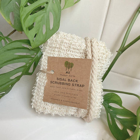 Sisal Back Scrubbing Strap