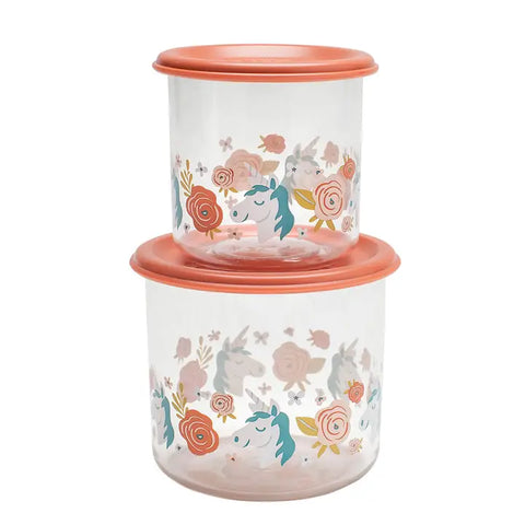 Good Lunch Snack Containers- Unicorn
