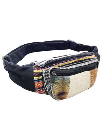 Tie Dye Panel Hemp Cotton Boho Hippie Bohemian Fanny Pack