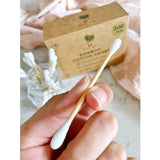 Sustainable Biodegradable Organic Bamboo Cotton Swabs