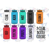 34 Ounce Funny Animal and Sayings Water Bottles Unicorn Cow Chicken