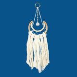Handwoven Crystal Beaded Dream Catcher Wall Decor