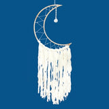 Handwoven Crystal Beaded Dream Catcher Wall Decor