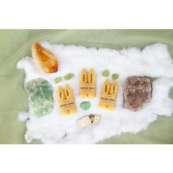 'Sacred Space' Ritual Altar Meditation Candles