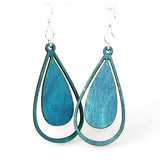 Wood, Bamboo Earrings