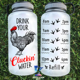 34 Ounce Funny Animal and Sayings Water Bottles Unicorn Cow Chicken
