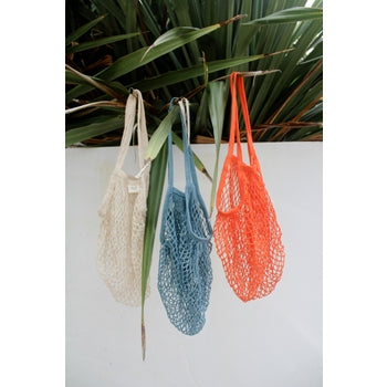 Reusable Cotton Net French Market Bag