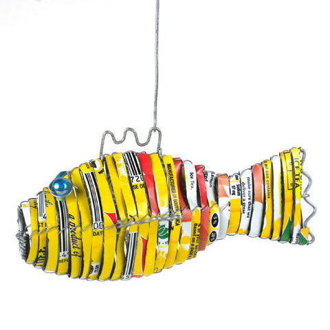 Recycled Tin Can Fish