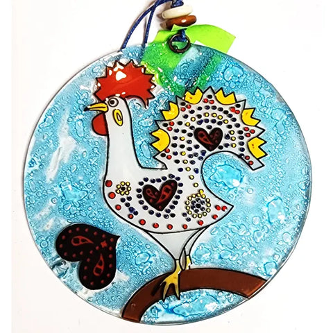 Portugal Rooster Ornament/Suncatcher