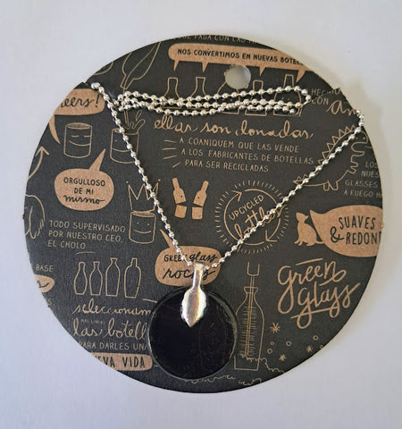 Recycled Glass Necklace- Plain