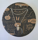 Recycled Glass Necklace- Plain