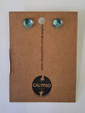 Glass Stud Earrings