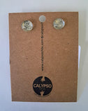 Glass Stud Earrings