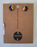 Glass Stud Earrings