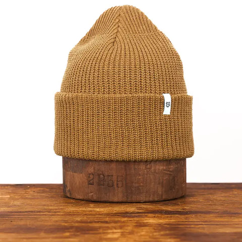 Dark Goldenrod Upcycled Cotton Watchcap