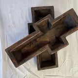 Small Carved Cross Bowl