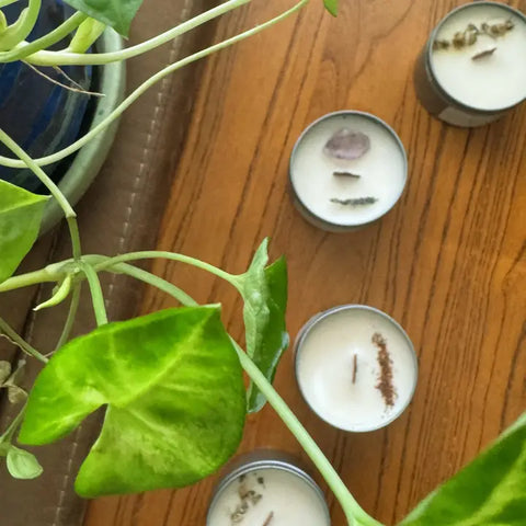 Protection Soy Candle - Wooden Wick