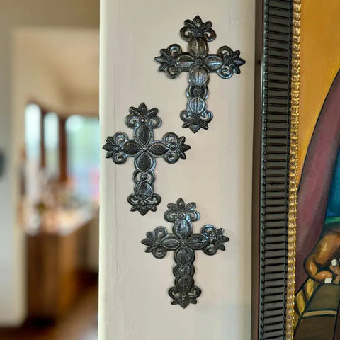 Handcrafted Decorative Metal Cross