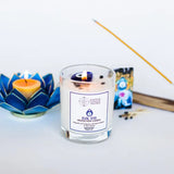 Crystal Candle evil eye protection