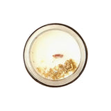 Chamomile Rose Soy Candle- wooden wick