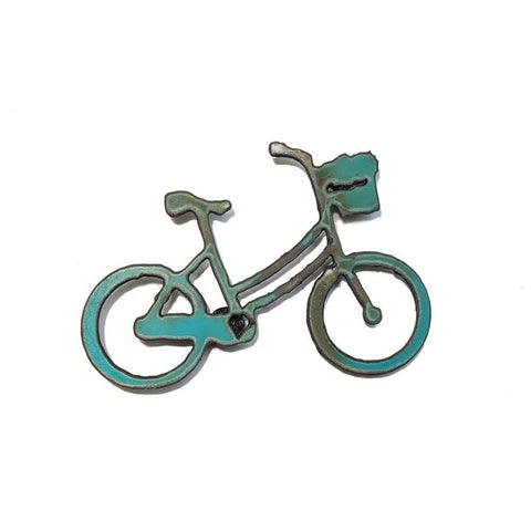Bike Magnet Recycle Lodge Adventure Gift Koa Cabin Lake USA