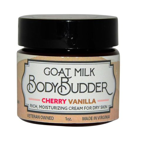 Goat Milk Body Budder - Cherry Vanilla - 1 oz.