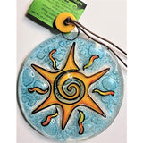 Handcrafted Stained Glass Style Glass Ornament/ Sun Catcher