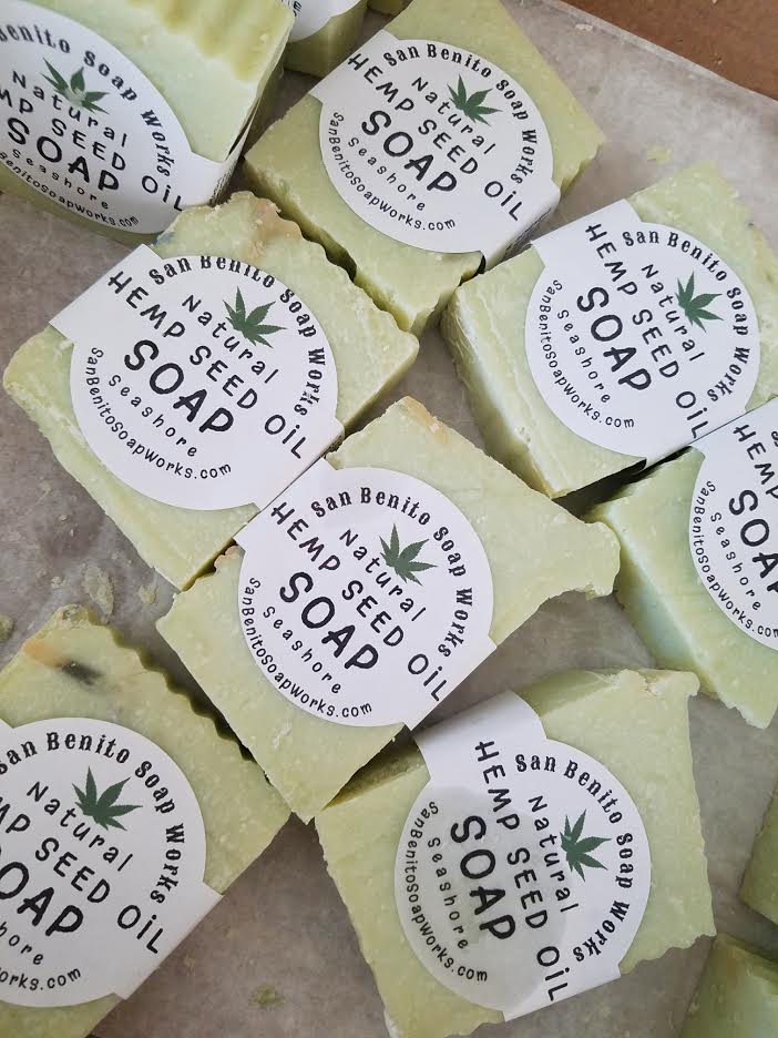 Recycled Rebatched Hemp Seed Oil Soap Livin