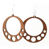 Wood, Bamboo Earrings