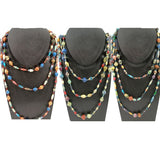 Glossy Paper Necklace- Long