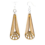 Wood, Bamboo Earrings